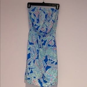 Strapless mini Lily Pulitzer Dress